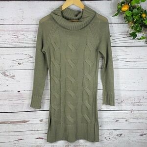 PAPAYA Cowl Neck Sweater Dress/Top Gray